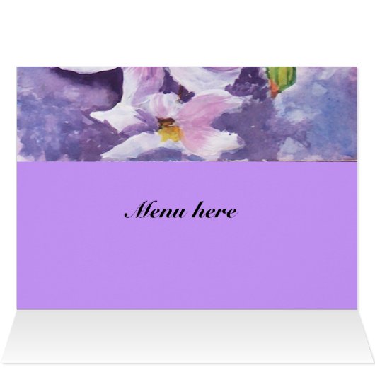 MENU + PLACE HOLDER (Binnen Horizontaal (Boven))