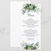 Menú Plano de vegetación Menu (Voorkant / Achterkant)