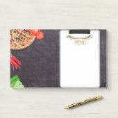 Menu Post-it® Notes (Op bureau)