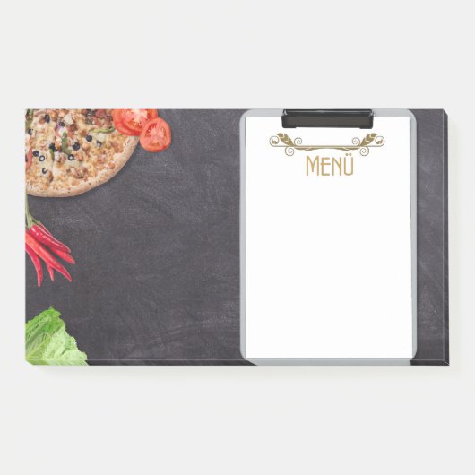 Menu Post-it® Notes (Voorkant)