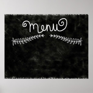 Menu Poster