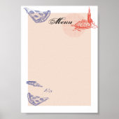 Menu Poster (Voorkant)