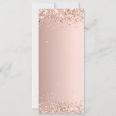 Menu Prijslijst business logo Gold card Kaart (Achterkant)