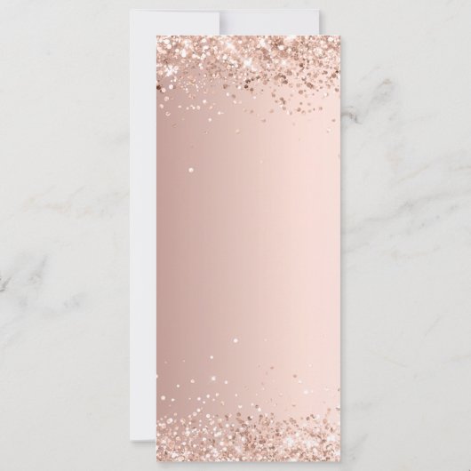 Menu Prijslijst business logo Gold card Kaart (Achterkant)