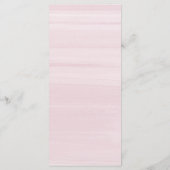 Menu  Prinses Baby shower (Achterkant)