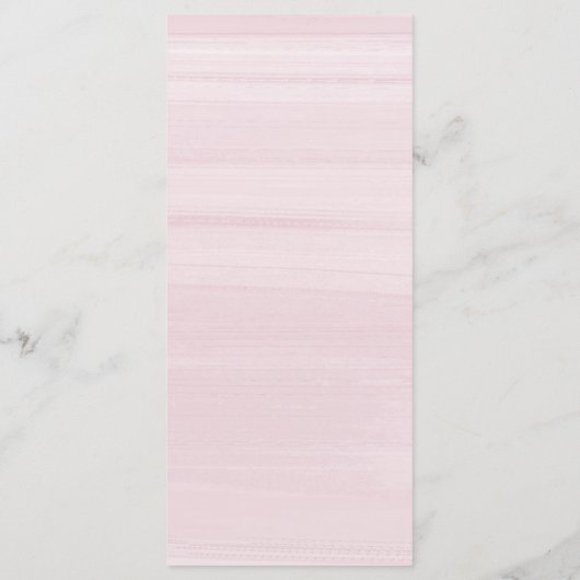 Menu  Prinses Baby shower (Achterkant)