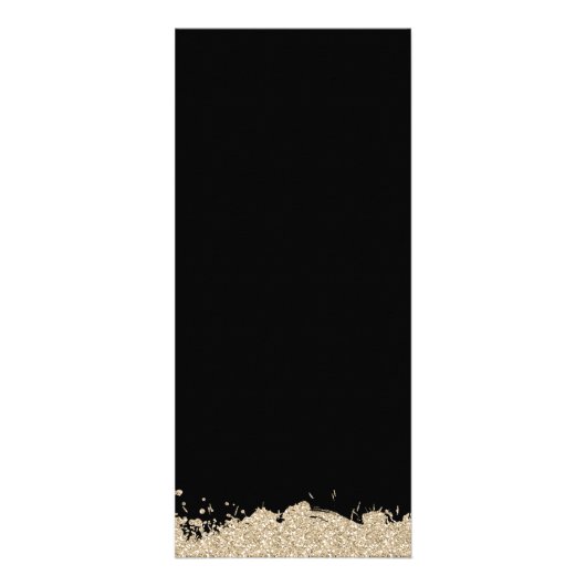 Menu Professional Gold Splatter Service (Achterkant)