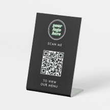 Menu QR-code | Contactloze Logo