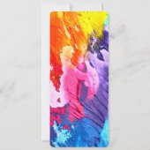 Menu Rainboogverf Kaart (Achterkant)