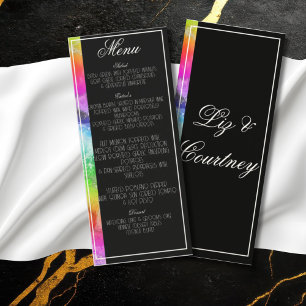 Menu Rainbow Alcohol Ink Waterverf