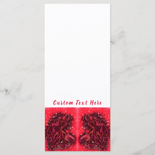 Menu Red Bull Running At Starry Night (Voorkant)