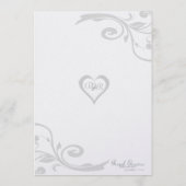 Menu Regal Black en Red (Achterkant)