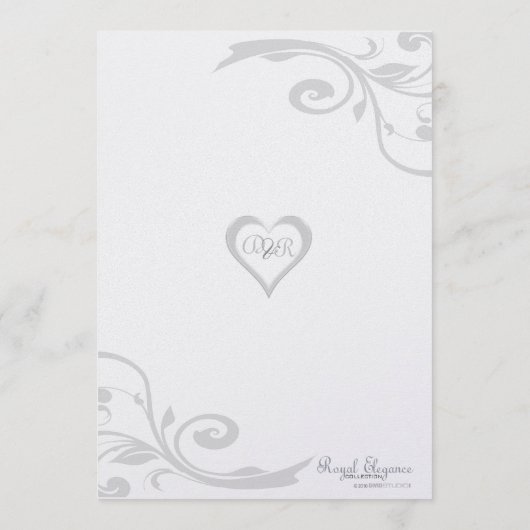 Menu Regal Black en Red (Achterkant)