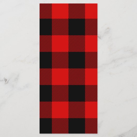 Menu Rode Buffalo  geplakt (Achterkant)