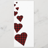 Menu Rode Tartan (Achterkant)