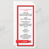 Menu Roodlintverbinding / Programma (Voorkant / Achterkant)