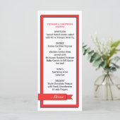 Menu Roodlintverbinding / Programma (Staand voorkant)