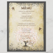 Menu Roze hemdboom (Voorkant)