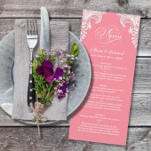 Menu Roze kabelweddenschap
