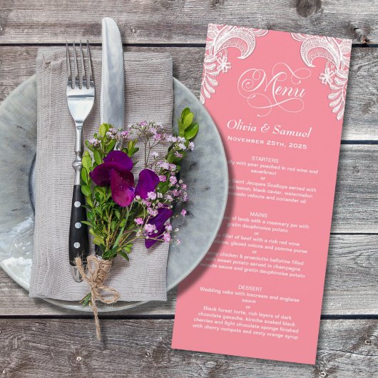 Menu Roze kabelweddenschap