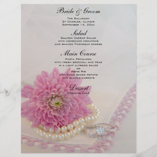 Menu Roze ventilator, kant en ringloop (Voorkant)