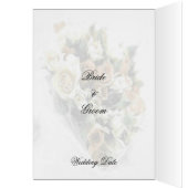 Menu rozen Bouquet Wedding (Binnen (Links))