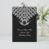 MENU RSVP 1Herziene Annie's verjaardagsuitnodiging Kaart (Staand voorkant)