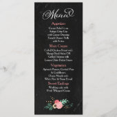 Menu Rustic Chalkboard (Voorkant)