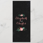 Menu Rustic Chalkboard (Achterkant)