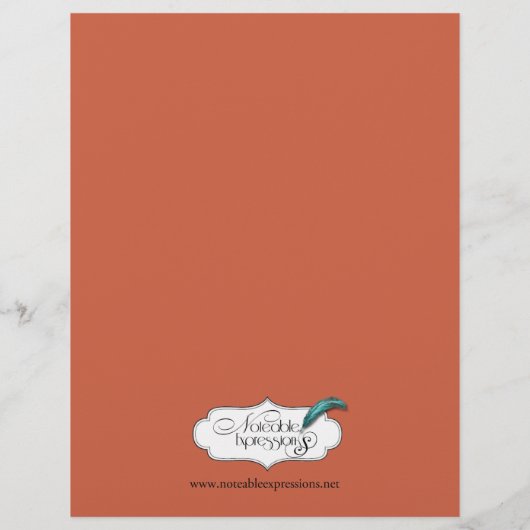 Menu Rustic Fall Leaves Wedding (Achterkant)