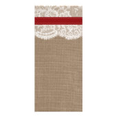 Menu Rustic Sunflower Wedding (Achterkant)