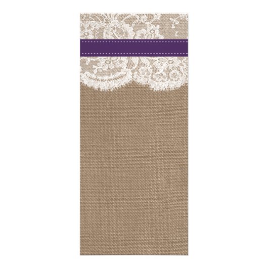 Menu Rustic Sunflower Wedding (Achterkant)