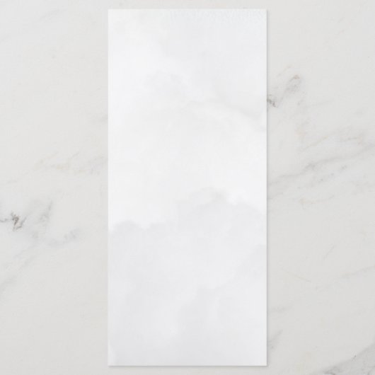 Menu Rustige bergen en Waterverf van bossen (Achterkant)