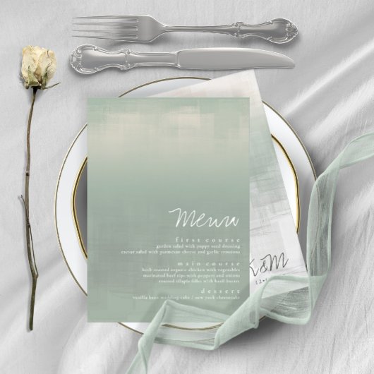 Menu Sage ID774 waterverf Reflections