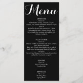 Menu - Script (Voorkant)