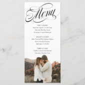 Menu Scripty Photo Wedding Day (Voorkant)