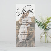 Menu Scripty Photo Wedding Day (Staand voorkant)