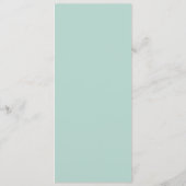 Menu Seaglass Tides Weddenschap (Achterkant)