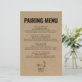 Menu Sigaar en whisky koppelen (Staand voorkant)