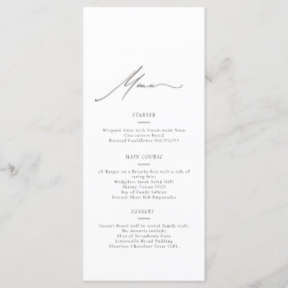 Menu-Sjabloon Menu