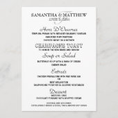 Menu sjabloon PERSONALIZE (Voorkant)