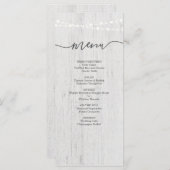 Menu Speciale gelegenheden | rustiek romantisch (Voorkant / Achterkant)