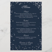 Menu Starry Sky Weddenschap (Voorkant)