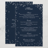 Menu Starry Sky Weddenschap (Voorkant / Achterkant)