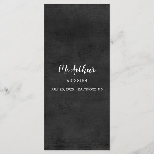 Menu - Statement krijtbordscript (Achterkant)