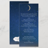 Menu Sterrennacht Wedding (Voorkant / Achterkant)