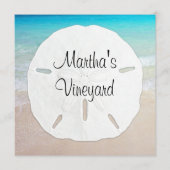 Menu Tafelnaam Sand Dollar (Voorkant)