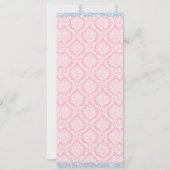 Menu Tea Party Kaart (Achterkant)