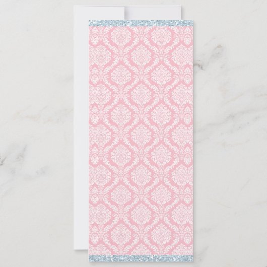 Menu Tea Party Kaart (Achterkant)