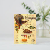 Menu  Thanksgiving (Staand voorkant)